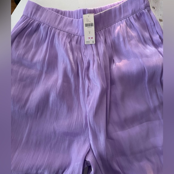 NWT Maeve Shiny Balloon Pants - Medium - Picture 5 of 9